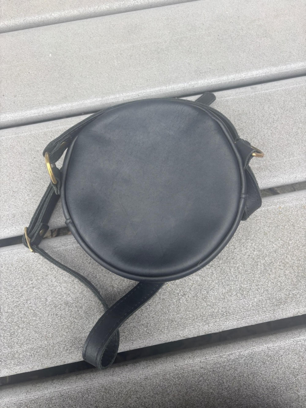 Portland Leather Goods Small Circle Crossbody - Picture 2 of 3